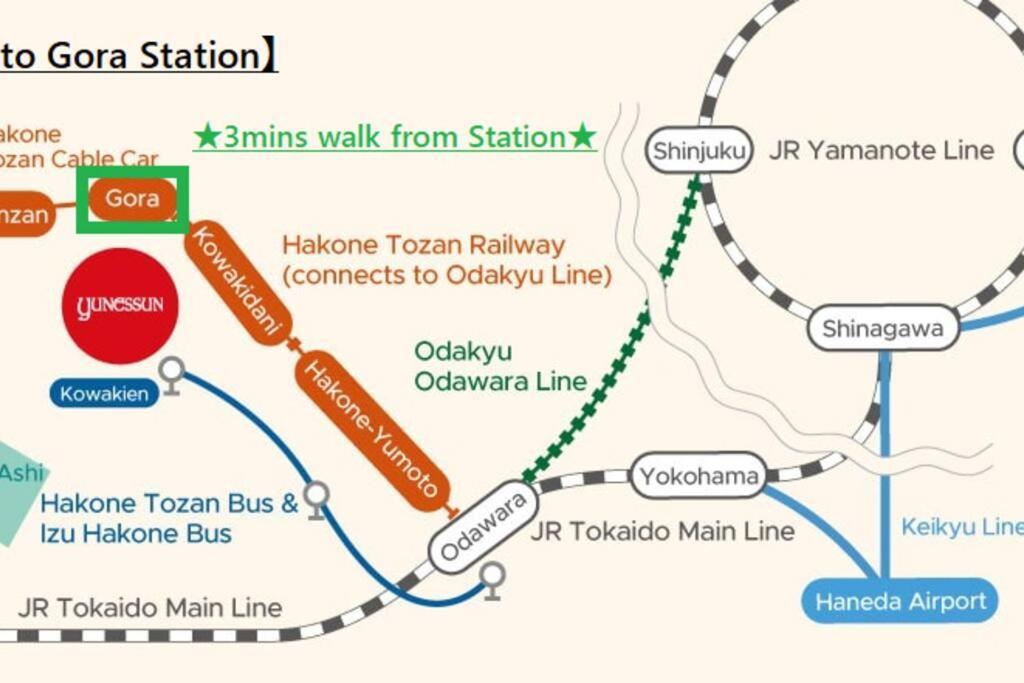 Forest Villa Hakone Bagian luar foto